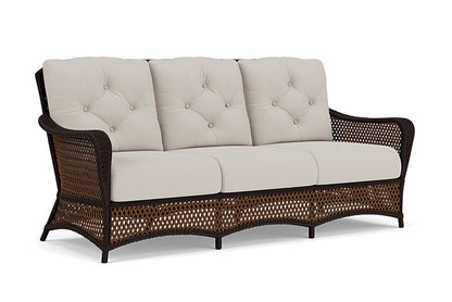 Lloyd Flanders - Grand Traverse Sofa In Caramel Finish With Azulu Twine Fabric - 713550362034 view 1