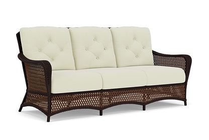Lloyd Flanders - Grand Traverse Sofa In Caramel Finish With Bamboo Bay Meadow Fabric - 713550362060 view 1