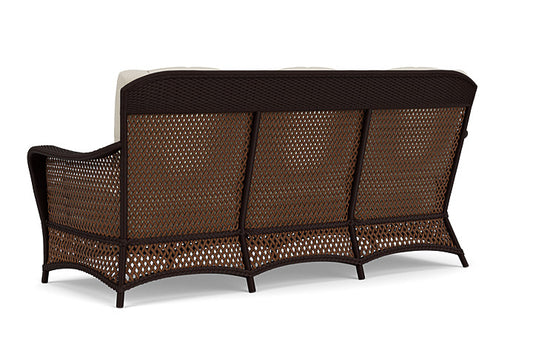 Lloyd Flanders - Grand Traverse Sofa In Caramel Finish With Beach Natural Fabric - 713550362005 view 2
