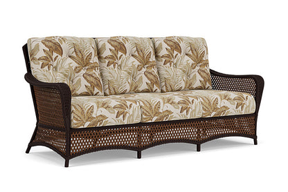 Lloyd Flanders - Grand Traverse Sofa In Caramel Finish With Botanic Willow Fabric - 71355036164 view 1