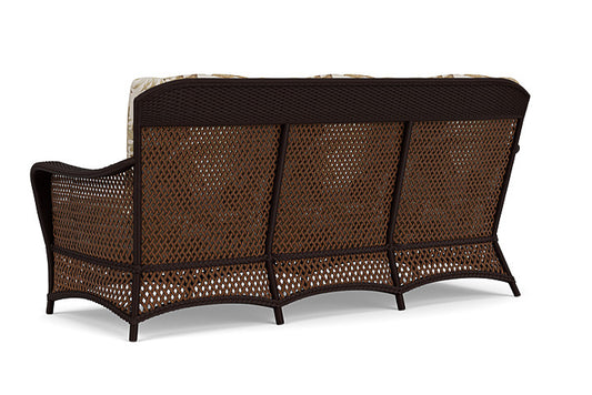 Lloyd Flanders - Grand Traverse Sofa In Caramel Finish With Botanic Willow Fabric - 71355036164 view 2