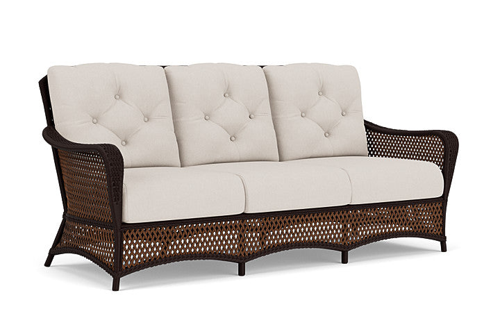 Lloyd Flanders - Grand Traverse Sofa In Caramel Finish With Canvas Canvas Fabric - 71355036319 view 1