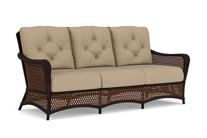 Lloyd Flanders - Grand Traverse Sofa In Caramel Finish With Fife Sahara Fabric - 71355036742 view 1