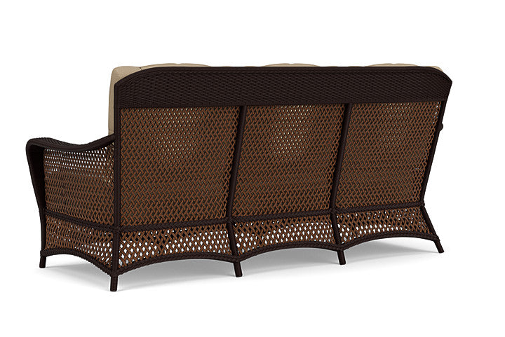 Lloyd Flanders - Grand Traverse Sofa In Caramel Finish With Fife Sahara Fabric - 71355036742 view 2