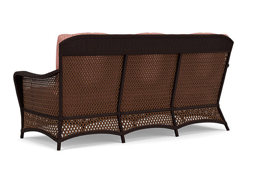 Lloyd Flanders - Grand Traverse Sofa In Caramel Finish With Friendly Carnival Fabric - 713550362043 view 2