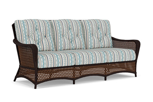 Lloyd Flanders - Grand Traverse Sofa In Caramel Finish With Ilona Resort Fabric - 713550362069 view 1