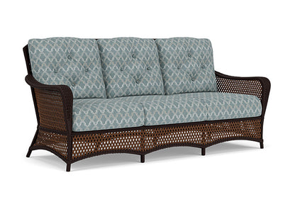 Lloyd Flanders - Grand Traverse Sofa In Caramel Finish With Luna Mist Fabric - 713550362070 view 1