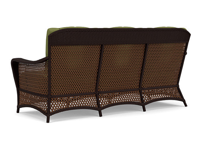 Lloyd Flanders - Grand Traverse Sofa In Caramel Finish With Reflections Grass Fabric - 713550362051 view 2