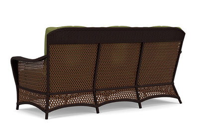 Lloyd Flanders - Grand Traverse Sofa In Caramel Finish With Reflections Grass Fabric - 713550362051 view 2