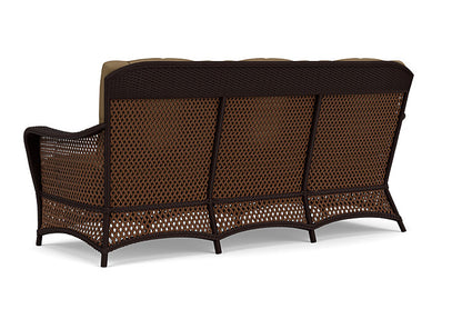 Lloyd Flanders - Grand Traverse Sofa In Caramel Finish With Reflections Straw Fabric - 713550362053 view 2