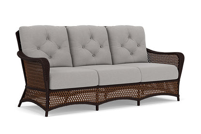 Lloyd Flanders - Grand Traverse Sofa In Caramel Finish With Remy Shadow Fabric - 713550362004 view 1