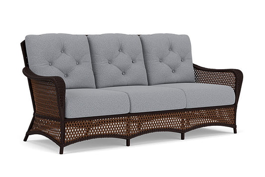 Lloyd Flanders - Grand Traverse Sofa In Caramel Finish With Rumba Stonewashed Fabric - 713550362006 view 1