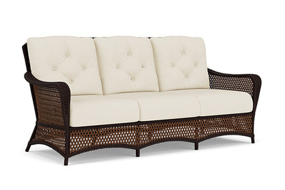 Lloyd Flanders - Grand Traverse Sofa In Caramel Finish With Sailcloth Sailor Fabric - 71355036434 view 1