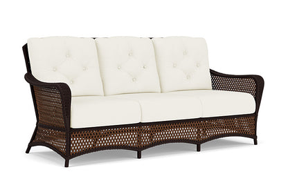 Lloyd Flanders - Grand Traverse Sofa In Caramel Finish With Sailcloth Salt Fabric - 71355036890 view 1