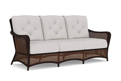 Lloyd Flanders - Grand Traverse Sofa In Caramel Finish With Sailcloth Seagull Fabric - 71355036W61 view 1