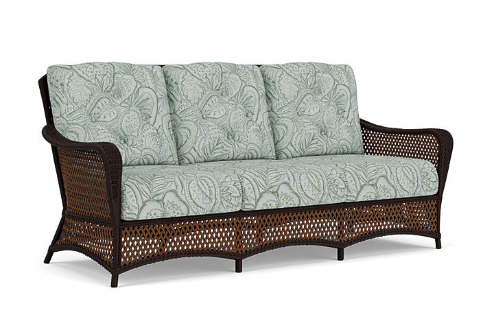 Lloyd Flanders - Grand Traverse Sofa In Caramel Finish With Sensibility Spring Fabric - 713550362081 view 1