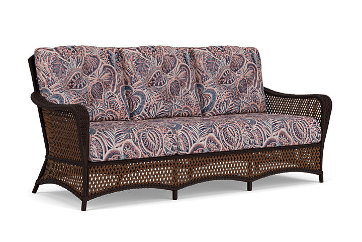 Lloyd Flanders - Grand Traverse Sofa In Caramel Finish With Sensiblity Splendor Fabric - 713550362082 view 1