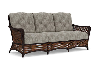 Lloyd Flanders - Grand Traverse Sofa In Caramel Finish With Surface Slate Fabric - 713550362056 view 1