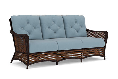 Lloyd Flanders - Grand Traverse Sofa In Caramel Finish With Unearth Mist Fabric - 713550362068 view 1