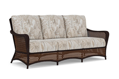 Lloyd Flanders - Grand Traverse Sofa In Caramel Finish With Wayfarer Dune Fabric - 713550362073 view 1