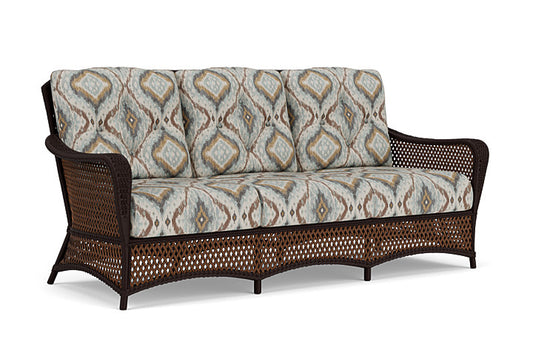 Lloyd Flanders - Grand Traverse Sofa In Caramel Finish With Yoko Mist Fabric - 71355036727 view 1