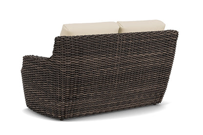 Lloyd Flanders - Largo Loveseat In Vintage Oak Finish With Callen Pearl Fabric - 2410504282021 view 2
