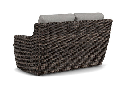 Lloyd Flanders - Largo Loveseat In Vintage Oak Finish With Demo Stone Fabric - 241050428095 view 2