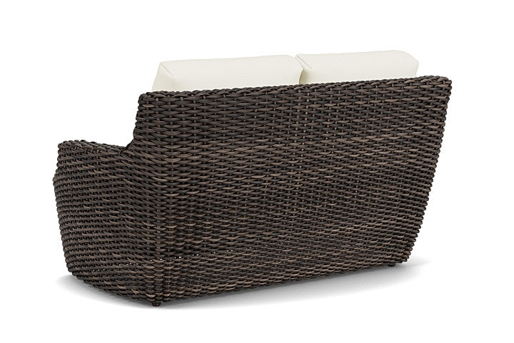 Lloyd Flanders - Largo Loveseat In Vintage Oak Finish With Sailcloth Salt Fabric - 241050428890 view 2