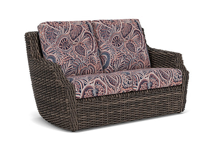 Lloyd Flanders - Largo Loveseat In Vintage Oak Finish With Sensiblity Splendor Fabric - 2410504282082 view 1