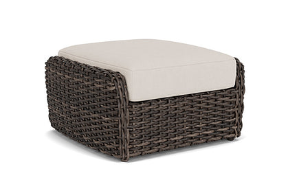 Lloyd Flanders - Largo Ottoman In Vintage Oak Finish With Canvas Canvas Fabric - 241017428319 view 1