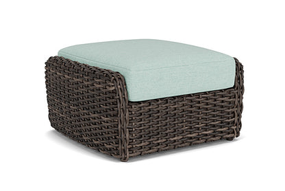Lloyd Flanders - Largo Ottoman In Vintage Oak Finish With Demo Mist Fabric - 241017428066 view 1