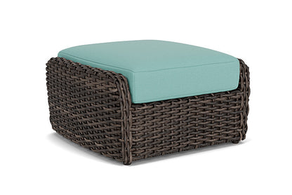 Lloyd Flanders - Largo Ottoman In Vintage Oak Finish With Fife Aruba Fabric - 241017428748 view 2