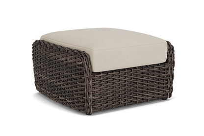 Lloyd Flanders - Largo Ottoman In Vintage Oak Finish With Sandberg Flax Fabric - 2410174282027 view 2