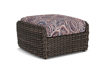 Lloyd Flanders - Largo Ottoman In Vintage Oak Finish With Sensiblity Splendor Fabric - 2410174282082 view 2