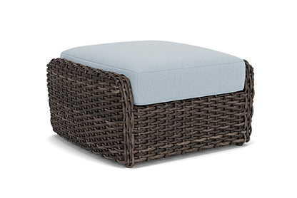 Lloyd Flanders - Largo Ottoman In Vintage Oak Finish With Unearth Dew Fabric - 2410174282084 view 1