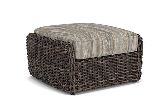 Lloyd Flanders - Largo Ottoman In Vintage Oak Finish With Woodgrain Ash Fabric - 241017428723 view 1