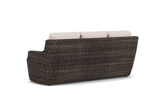 Lloyd Flanders - Largo Sofa In Vintage Oak Finish With Canvas Birds Eye Fabric - 241055428937 view 2
