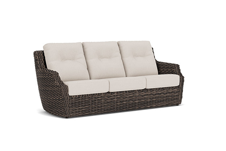 Lloyd Flanders - Largo Sofa In Vintage Oak Finish With Canvas Canvas Fabric - 241055428319 view 1