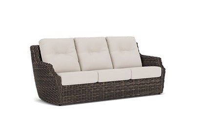 Lloyd Flanders - Largo Sofa In Vintage Oak Finish With Canvas Canvas Fabric - 241055428319 view 1