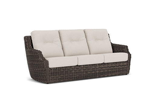 Lloyd Flanders - Largo Sofa In Vintage Oak Finish With Canvas Canvas Fabric - 241055428319 view 1