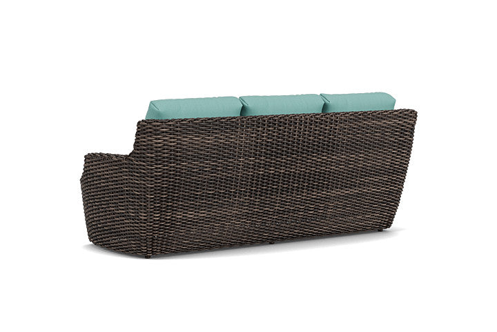 Lloyd Flanders - Largo Sofa In Vintage Oak Finish With Fife Aruba Fabric - 241055428748 view 2