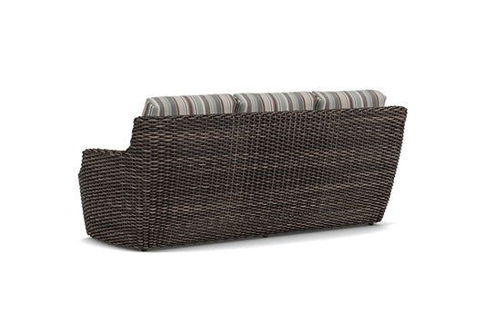 Lloyd Flanders - Largo Sofa In Vintage Oak Finish With Lima Heron Fabric - 241055428067 view 2