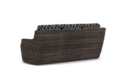 Lloyd Flanders - Largo Sofa In Vintage Oak Finish With Luna Onyx Fabric - 2410554282071 view 2
