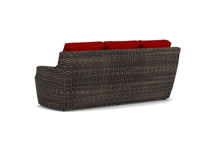 Lloyd Flanders - Largo Sofa In Vintage Oak Finish With Partyline Lollipop Fabric - 2410554282054 view 2