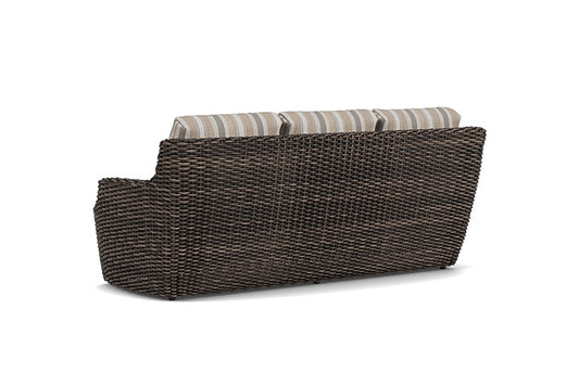 Lloyd Flanders - Largo Sofa In Vintage Oak Finish With Purveyor Pewter Fabric - 241055428146 view 2