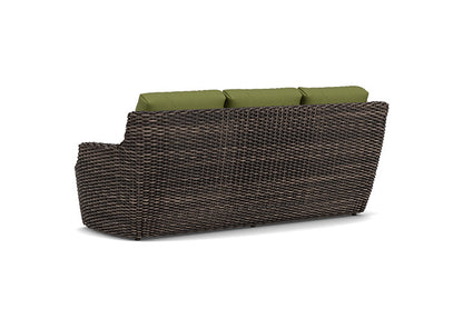 Lloyd Flanders - Largo Sofa In Vintage Oak Finish With Reflections Grass Fabric - 2410554282051 view 2