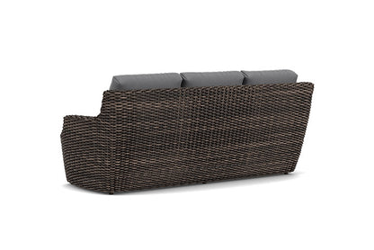 Lloyd Flanders - Largo Sofa In Vintage Oak Finish With Remy Graphite Fabric - 2410554282003 view 2