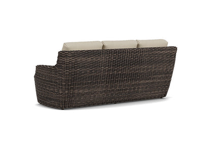 Lloyd Flanders - Largo Sofa In Vintage Oak Finish With Rumba Straw Fabric - 2410554282008 view 2