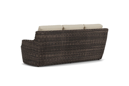 Lloyd Flanders - Largo Sofa In Vintage Oak Finish With Rumba Straw Fabric - 2410554282008 view 2