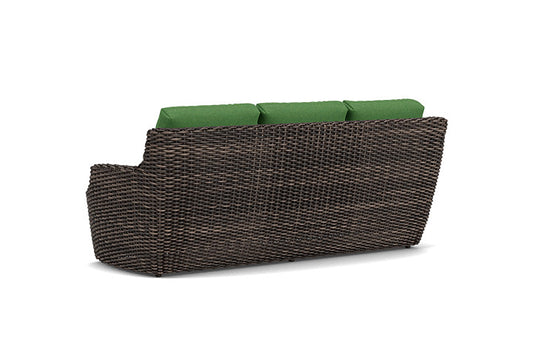 Lloyd Flanders - Largo Sofa In Vintage Oak Finish With Seadog Botanical Fabric - 2410554282066 view 2
